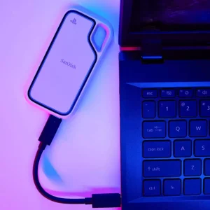 اس اس دی اکسترنال سن دیسک مدل Extreme PS5 edition ظرفیت 2 ترابایت با رابط USB 3.2 Gen2