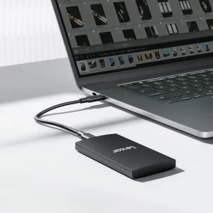 اس اس دی اکسترنال لکسار مدل SL300 ظرفیت 1 ترابایت رابط USB 3.2 Gen2