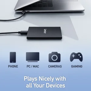 اس اس دی اکسترنال لکسار مدل SL500 ظرفیت 2 ترابایت رابط USB 3.2 Gen2