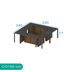 میز کنفرانس اسمردیس مدل CO106