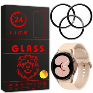 محافظ صفحه نمایش لاین مدل RT007 مناسب برای ساعت هوشمند سامسونگ Galaxy Watch 4 40mm بسته سه عددی