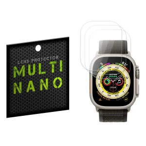 محافظ صفحه نمایش مولتی نانو مدل X-S3N مناسب برای ساعت هوشمند اپل Watch Ultra 49mm بسته سه عددی
