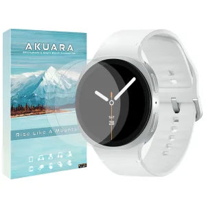 محافظ صفحه نمایش آکوآرا مدل GLS مناسب برای ساعت هوشمند سامسونگ Galaxy Watch 8 40mm بسته دو عددی