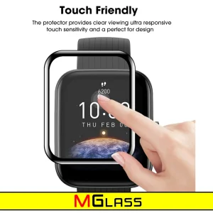 محافظ صفحه نمایش نانو ام‌گلس مدل NMG مناسب برای ساعت هوشمند شیائومی Glorimi GS1 Pro بسته دو عددی