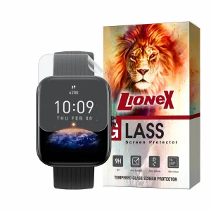 محافظ صفحه نمایش هیدروژل لایونکس مدل MTBWL مناسب برای ساعت هوشمند آمیزفیت Bip 3 Pro