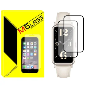 محافظ صفحه نمایش نانو ام گلس مدل NMG مناسب برای ساعت هوشمند هوآوی  Watch Fit Mini بسته دو عددی