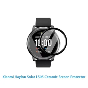 محافظ صفحه نمایش لاین مدل RT007 مناسب برای ساعت هوشمند شیائومی Smart Watch Haylou Solar LS05 بسته دو عددی