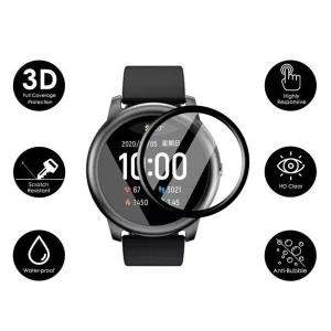محافظ صفحه نمایش لاین مدل RT007 مناسب برای ساعت هوشمند شیائومی Smart Watch Haylou Solar LS05 بسته دو عددی