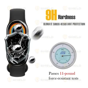 محافظ صفحه نمایش آلتیمیت شیلد مدل Nano Pmma مناسب برای ساعت هوشمند شیائومی Mi Band 8