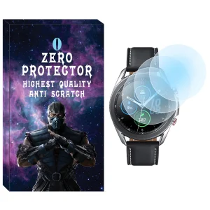 محافظ صفحه نمایش نانو زیرو مدل NZO مناسب برای ساعت هوشمند سامسونگ Galaxy Watch 4 Classic 42mm بسته سه عددی