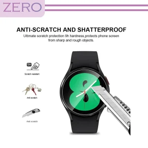 محافظ صفحه نمایش نانو زیرو مدل NZO مناسب برای ساعت هوشمند سامسونگ Galaxy Watch 4 Classic 42mm بسته سه عددی