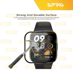 محافظ صفحه نمایش اسپریگ مدل Pmma-SPG مناسب برای ساعت هوشمند شیائومی Redmi Watch 5 Lite بسته سه عددی