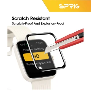 محافظ صفحه نمایش نانو اسپریگ مدل SPG مناسب برای ساعت هوشمند شیائومی Haylou RS4 بسته دو عددی