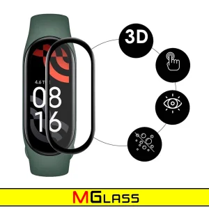 محافظ صفحه نمایش نانو ام گلس مدل NMG مناسب برای ساعت هوشمند شیائومی Mi Band 4 بسته سه عددی