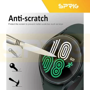 محافظ صفحه نمایش شیشه ای اسپریگ مدل Glass SPG مناسب برای ساعت هوشمند سامسونگ Galaxy watch 4 40mm