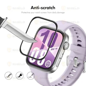 محافظ صفحه نمایش آلتیمیت شیلد مدل Nano Pmma مناسب برای ساعت هوشمند هوآوی Watch Fit 4 بسته دو عددی
