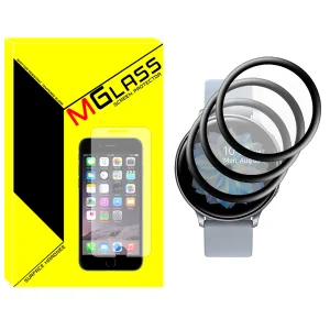 محافظ صفحه نمایش نانو ام‌گلس مدل Pmma-MG مناسب برای ساعت هوشمند سامسونگ Galaxy Watch Active 2 44mm بسته سه عددی