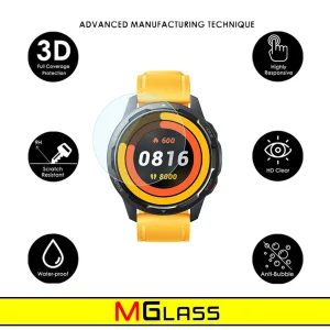 محافظ صفحه نمایش شیشه‌ای ام‌گلس مدل Glass-MG مناسب برای ساعت هوشمند آنر Magic 2 46mm
