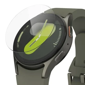 محافظ صفحه نمایش شیشه‌ای ام‌گلس مدل Glass-MG مناسب برای ساعت هوشمند سامسونگ Galaxy Watch FE بسته سه عددی
