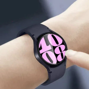 محافظ صفحه نمایش شیشه‌ای ام‌گلس مدل Glass-MG مناسب برای ساعت هوشمند سامسونگ Galaxy Watch FE بسته سه عددی