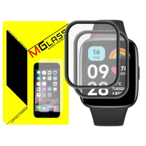 محافظ صفحه نمایش نانو ام‌گلس مدل GLS-Pmma مناسب برای ساعت هوشمند شیائومی Redmi Watch 3 / Watch 3 Active بسته دو عددی
