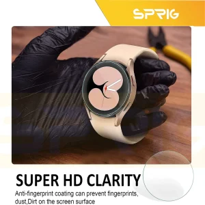 محافظ صفحه نمایش شیشه ای اسپریگ مدل SH-SP مناسب برای ساعت هوشمند سامسونگ Galaxy watch 6 40mm