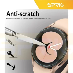 محافظ صفحه نمایش شیشه ای اسپریگ مدل SH-SP مناسب برای ساعت هوشمند سامسونگ Galaxy watch 6 40mm