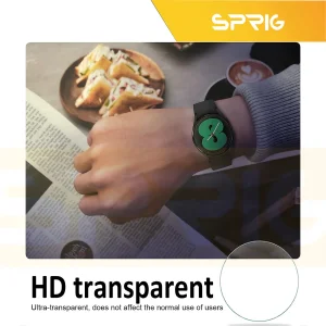 محافظ صفحه نمایش شیشه ای اسپریگ مدل SH-SP مناسب برای ساعت هوشمند سامسونگ Galaxy watch 6 40mm
