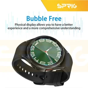 محافظ صفحه نمایش شیشه ای اسپریگ مدل SH-SP مناسب برای ساعت هوشمند سامسونگ Galaxy watch 6 Classic 43mm