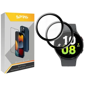 محافظ صفحه نمایش نانو اسپریگ مدل SPG مناسب برای ساعت هوشمند سامسونگ Galaxy Watch 5 44mm بسته دو عددی