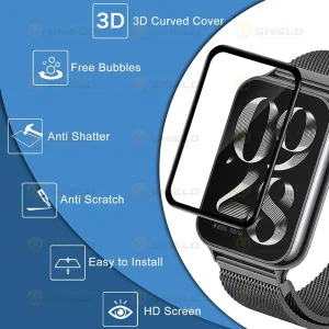 محافظ صفحه نمایش آلتیمیت شیلد مدل Nano Pmma مناسب برای ساعت هوشمند شیائومی Mi Band 8 Pro بسته دو عددی