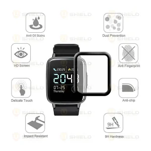 محافظ صفحه نمایش آلتیمیت شیلد مدل Nano Pmma مناسب برای ساعت هوشمند هایلو LS01 بسته دو عددی