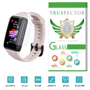 محافظ صفحه نمایش تراستکتور مدل TPWTA-Glass مناسب برای ساعت هوشمند آنر  Band 6