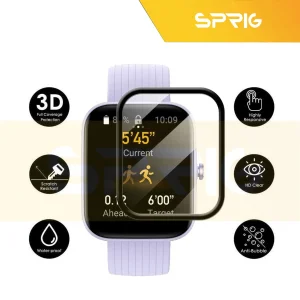 محافظ صفحه نمایش نانو اسپریگ مدل Pmma-SPG مناسب برای ساعت هوشمند امیزفیت Pop 2 بسته سه عددی