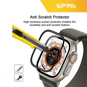 محافظ صفحه نمایش نانو اسپریگ مدل Pmma-SPG مناسب برای ساعت هوشمند ویرفیت HK9 Ultra بسته دو عددی