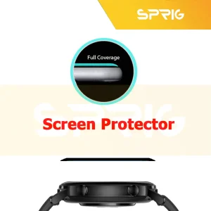 محافظ صفحه نمایش نانو اسپریگ مدل Pmma-SPG مناسب برای ساعت هوشمند کیو سی وای GT بسته سه عددی