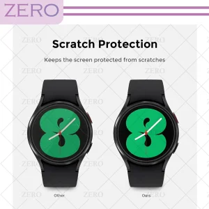 محافظ صفحه نمایش شیشه‌ای زیرو مدل SH-ZR مناسب برای ساعت هوشمند سامسونگ Galaxy watch 6 Classic 43mm بسته دو عددی