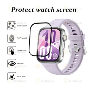 محافظ صفحه نمایش آلتیمیت شیلد مدل Nano Pmma مناسب برای ساعت هوشمند هوآوی Watch Fit 4 بسته سه عددی