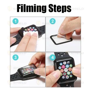 محافظ صفحه نمایش آلتیمیت شیلد مدل Nano Pmma مناسب برای ساعت هوشمند هوآوی Watch Fit 4 بسته سه عددی