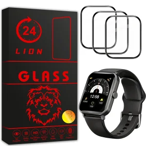 محافظ صفحه نمایش لاین مدل RT007 مناسب برای ساعت هوشمند کیو سی وای GTS Watch بسته سه عددی