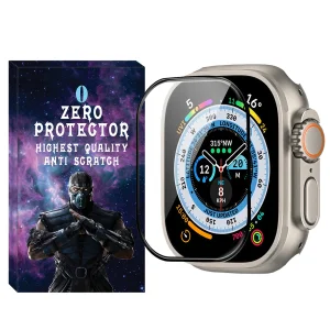 محافظ صفحه نمایش شیشه‌ای زیرو مدل SH-FULL-ZR مناسب برای ساعت هوشمند ویرفیت TW8 Ultra