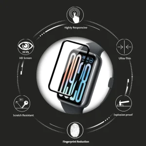 محافظ صفحه نمایش زیرو مدل Nano Pmma ZR مناسب برای ساعت هوشمند شیائومی Smart Band 9 Pro