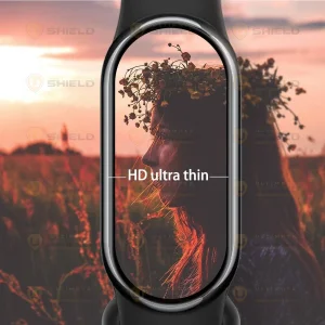 محافظ صفحه نمایش نانو آلتیمیت شیلد مدل Pmma-UL مناسب برای ساعت هوشمند شیائومی Mi band 9 بسته سه عددی