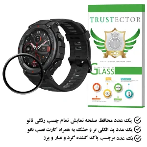محافظ صفحه نمایش تراستکتور مدل PMMAWT مناسب برای ساعت هوشمند آمازفیت T-Rex Pro