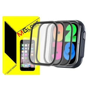 محافظ صفحه نمایش نانو ام‌گلس مدل GLS_Pmma مناسب برای ساعت هوشمند میبرو C3 47mm بسته سه عددی