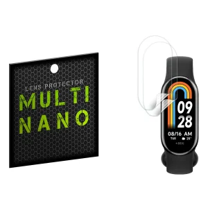 محافظ صفحه نمایش مولتی نانو مدل X-S2T مناسب برای ساعت هوشمند شیائومی Smart Band 8 بسته دو عددی