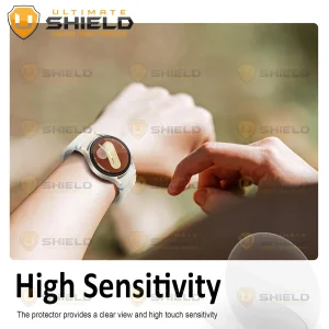 محافظ صفحه نمایش شیشه‌ای آلتیمیت شیلد مدل Glass-UL مناسب برای ساعت هوشمند سامسونگ Galaxy Watch 7 44mm
