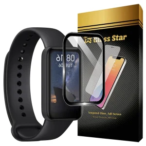 محافظ صفحه نمایش گلس استار مدل GWPM مناسب برای ساعت هوشمند شیائومی Smart Band Pro