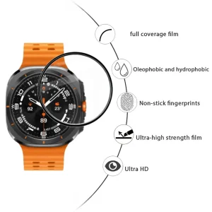 محافظ صفحه نمایش لاین مدل RT007 مناسب برای ساعت هوشمند سامسونگ Galaxy Watch 7 Ultra بسته سه عددی