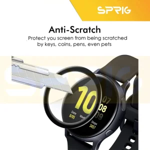 محافظ صفحه نمایش نانو اسپریگ مدل Pmma-SPG مناسب برای ساعت هوشمند سامسونگ Galaxy watch 4 44mm / watch 5 44mm / watch 6 44mm
